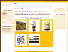 Tablet Screenshot of delices-bretons.com